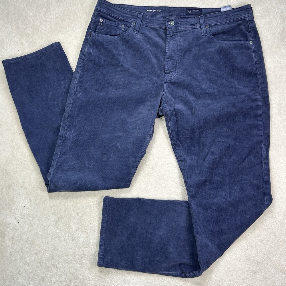 AG Adriano Goldschmied Everett Corduroy Pants Men's 36x34 Straight